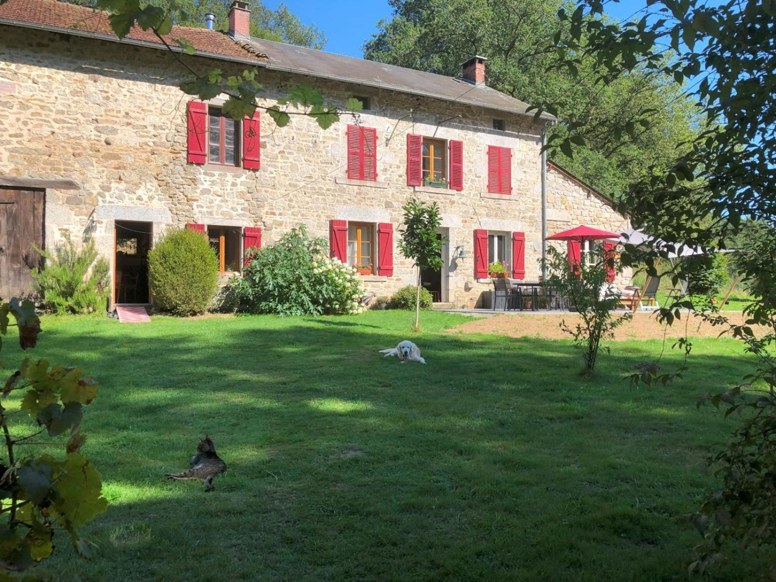 Le Moulin De La Farge B&B Saint-Moreil Eksteriør bilde